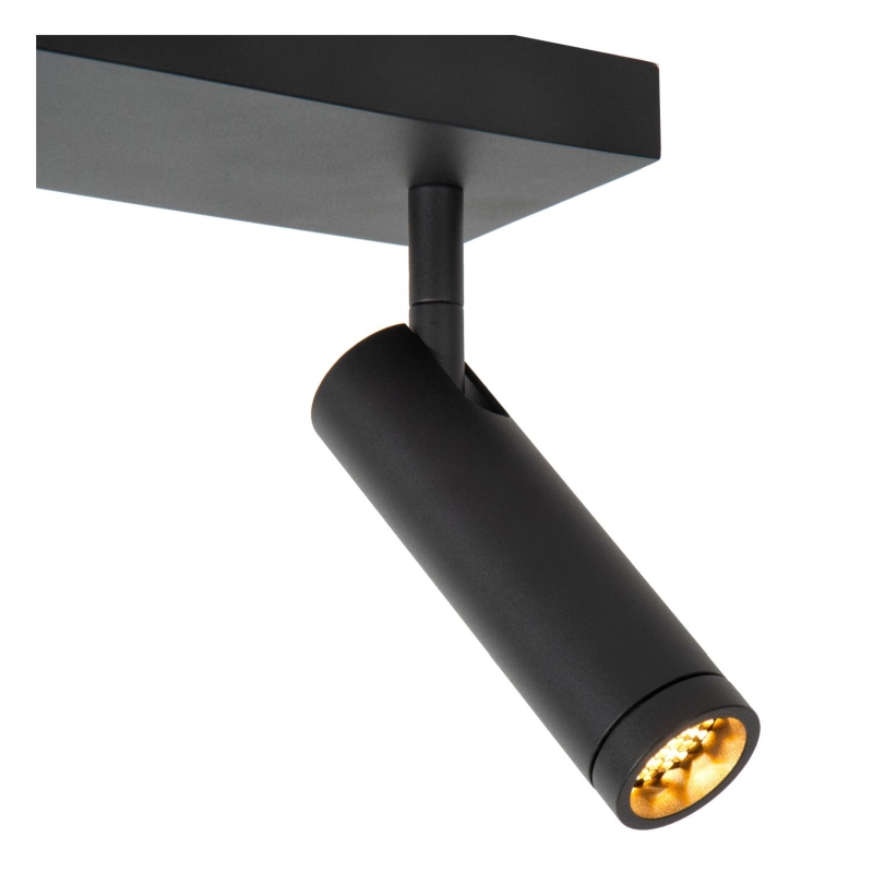 Lucide GRADO - Stropné bodové svietidlo - 2xGU10 (MR11) - Čierne